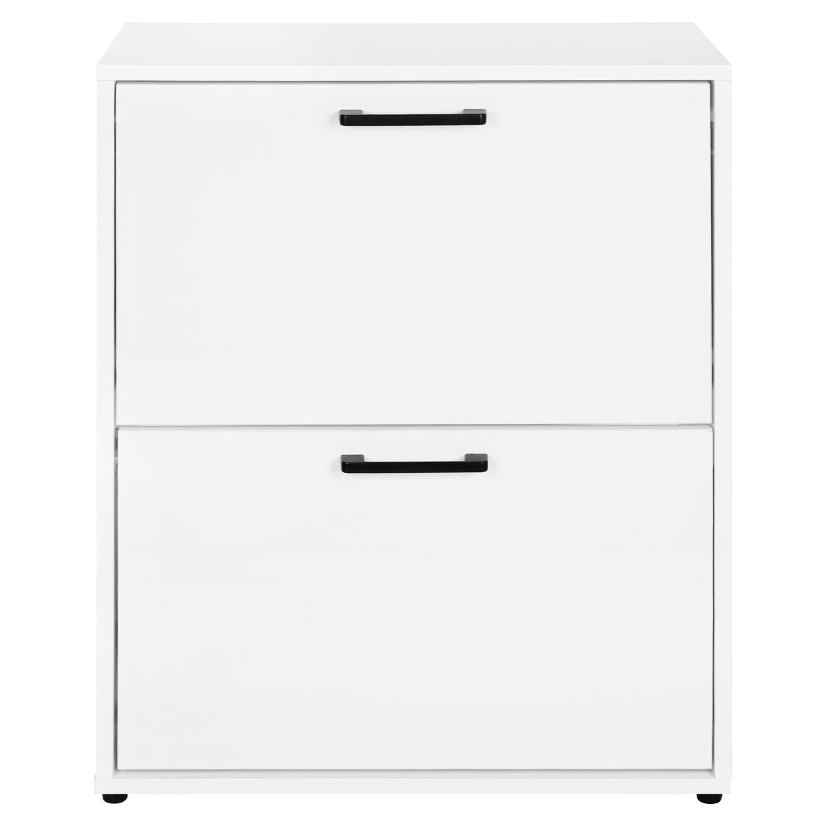 Sapateira primus com 2 gavetas 74x58x26,5cm branco