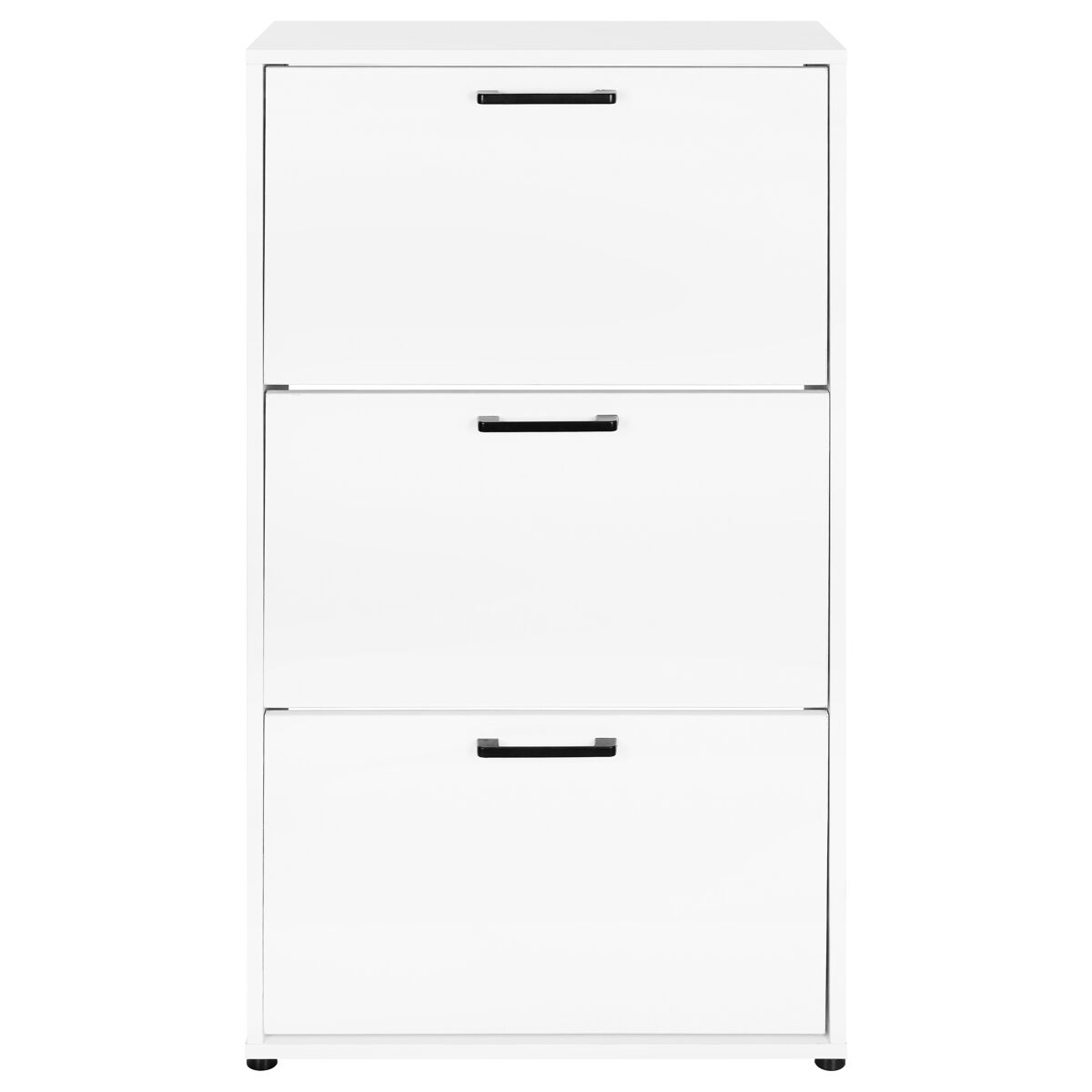Sapateira primus com 3 gavetas 108,3x58x26,5cm branco