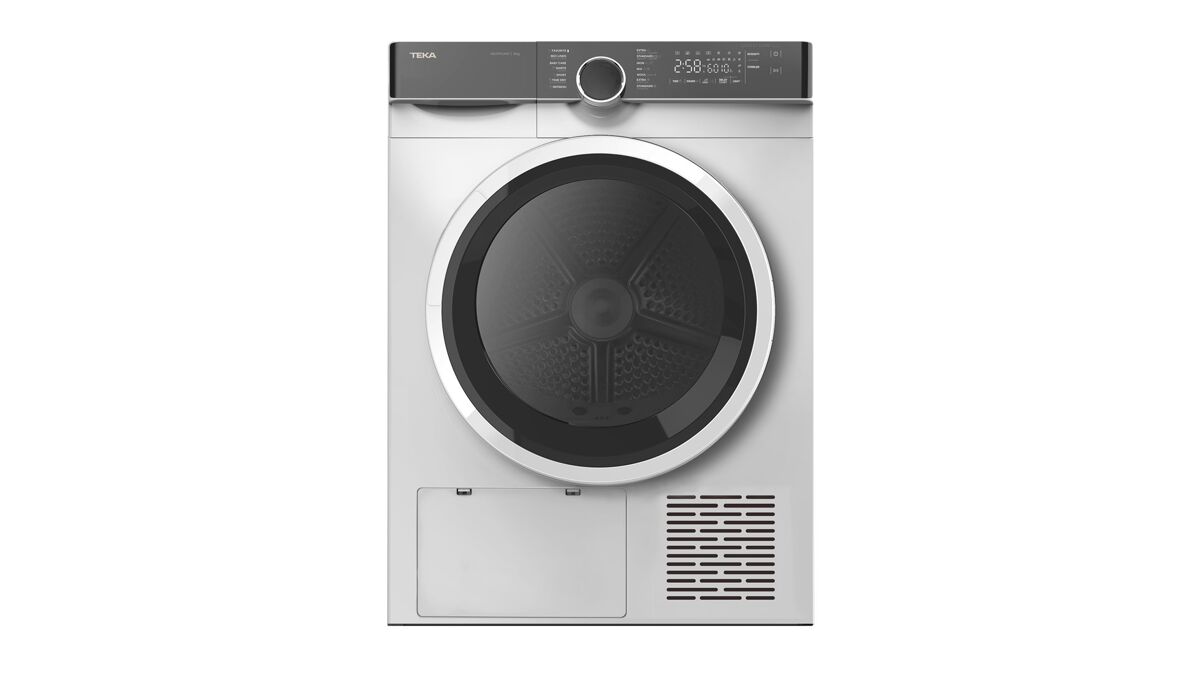 Máquina de secar roupa TEKA SHK 70840 WH 8kg bomba de calor