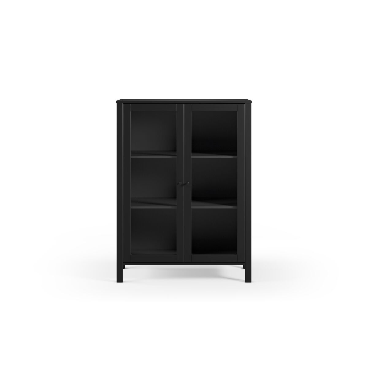 Conforama Vitrine Alta 2 Portas Sirio Preto