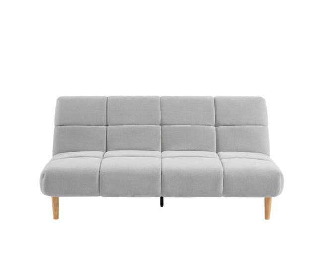 Sofá cama 3 lugares calia cor cinza