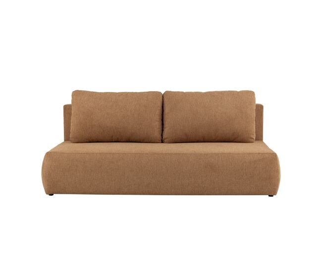 Sofá cama 3 lugares esmee cor terracota