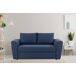 Sofá cama 2 lugares TWILL Sofá cama 2 lugares TWILL Azul