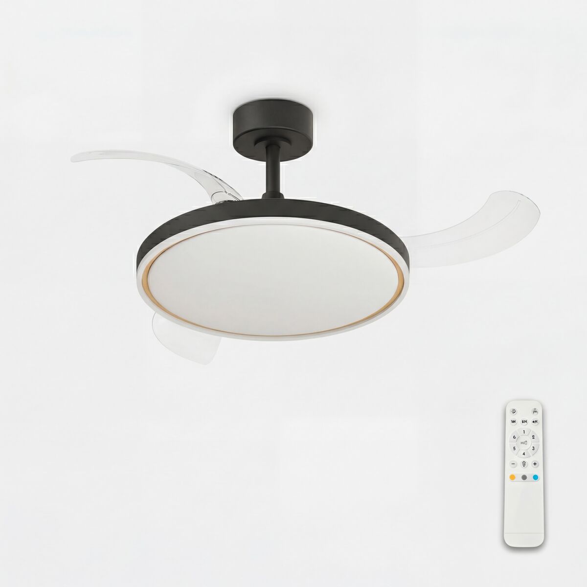 Ventilador de teto NEMIA M LED 30w 107cm 3800LM 