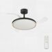 Ventilador de teto NEMIA M LED 30w 107cm 3800LM Ventilador de teto NEMIA M LED 30w 107cm 3800LM Branco