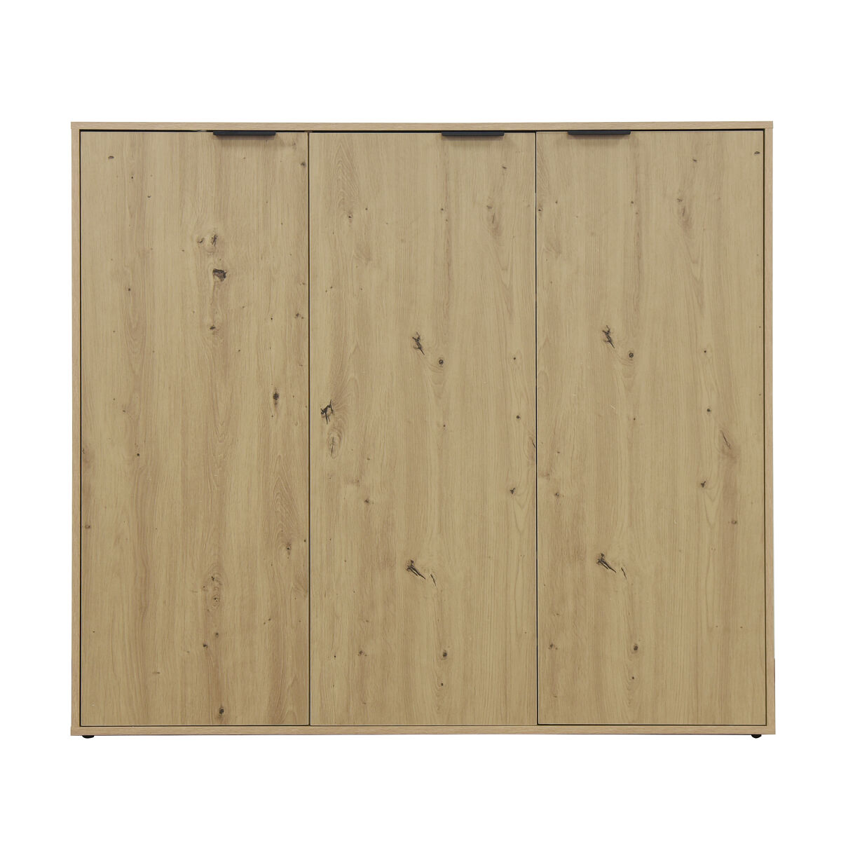 Sapateira MAX 3 portas 135x120x34cm carvalho