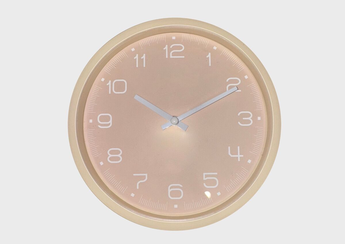 Relógio de parede PEACH 20cm plástico