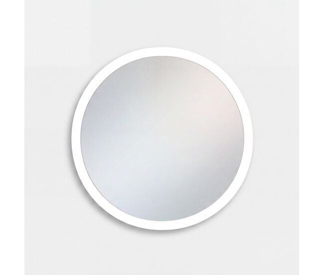 Espelho de parede moon led 24w diâmetro de 70cm
