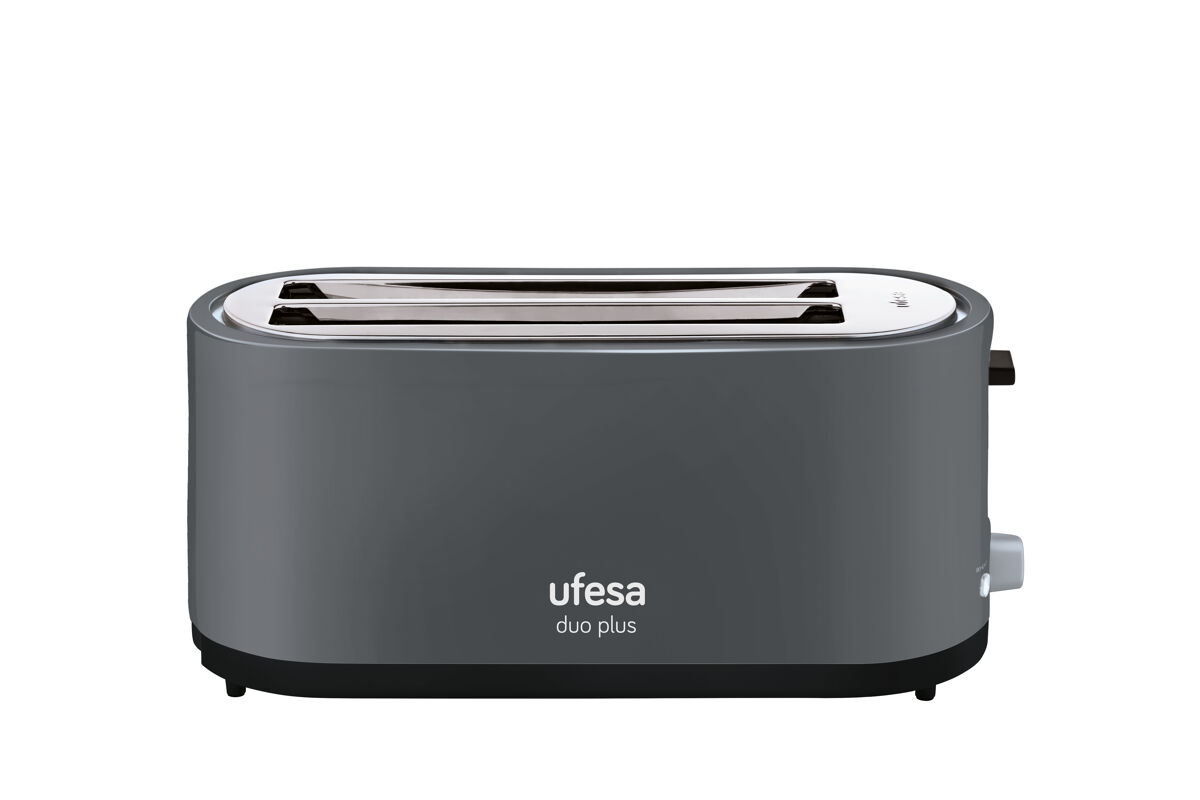  Torradeira UFESA TT7575 DUO PLUS 2 ranhuras largas 1400W