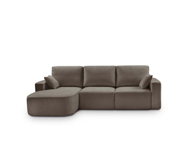 Chaise longue esquerda 234cm round cor vison
