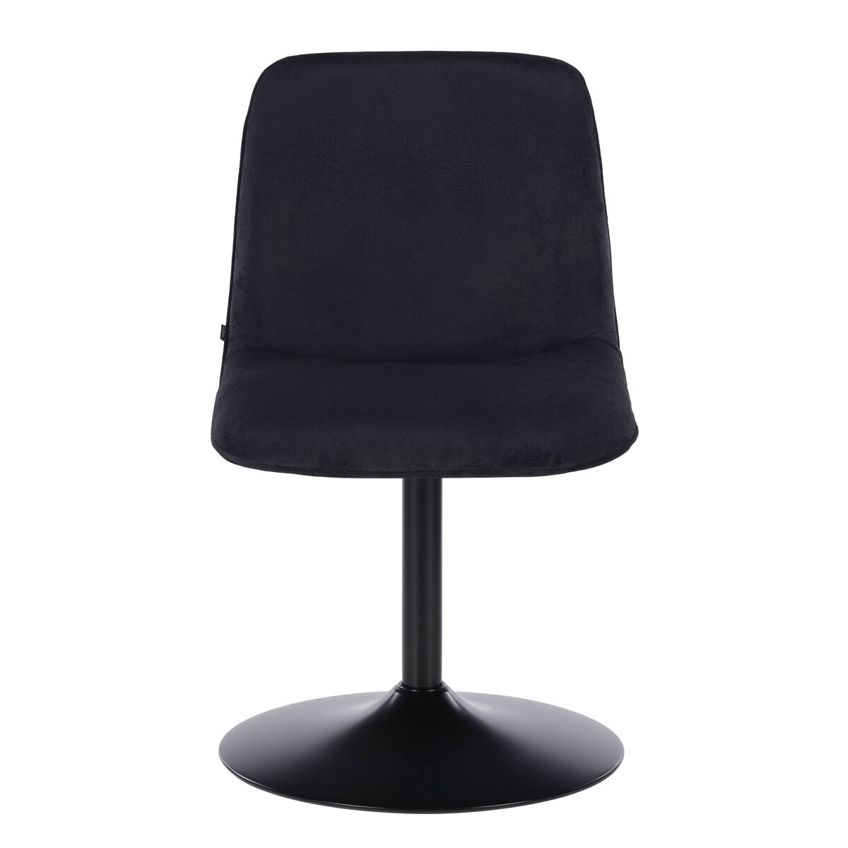 Conjunto de 2 cadeiras giratórias holloway preto