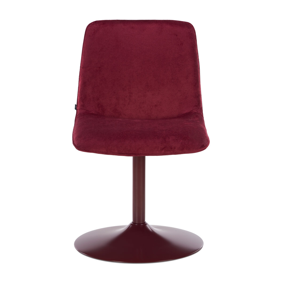 Conjunto de 2 cadeiras giratórias holloway bordeaux