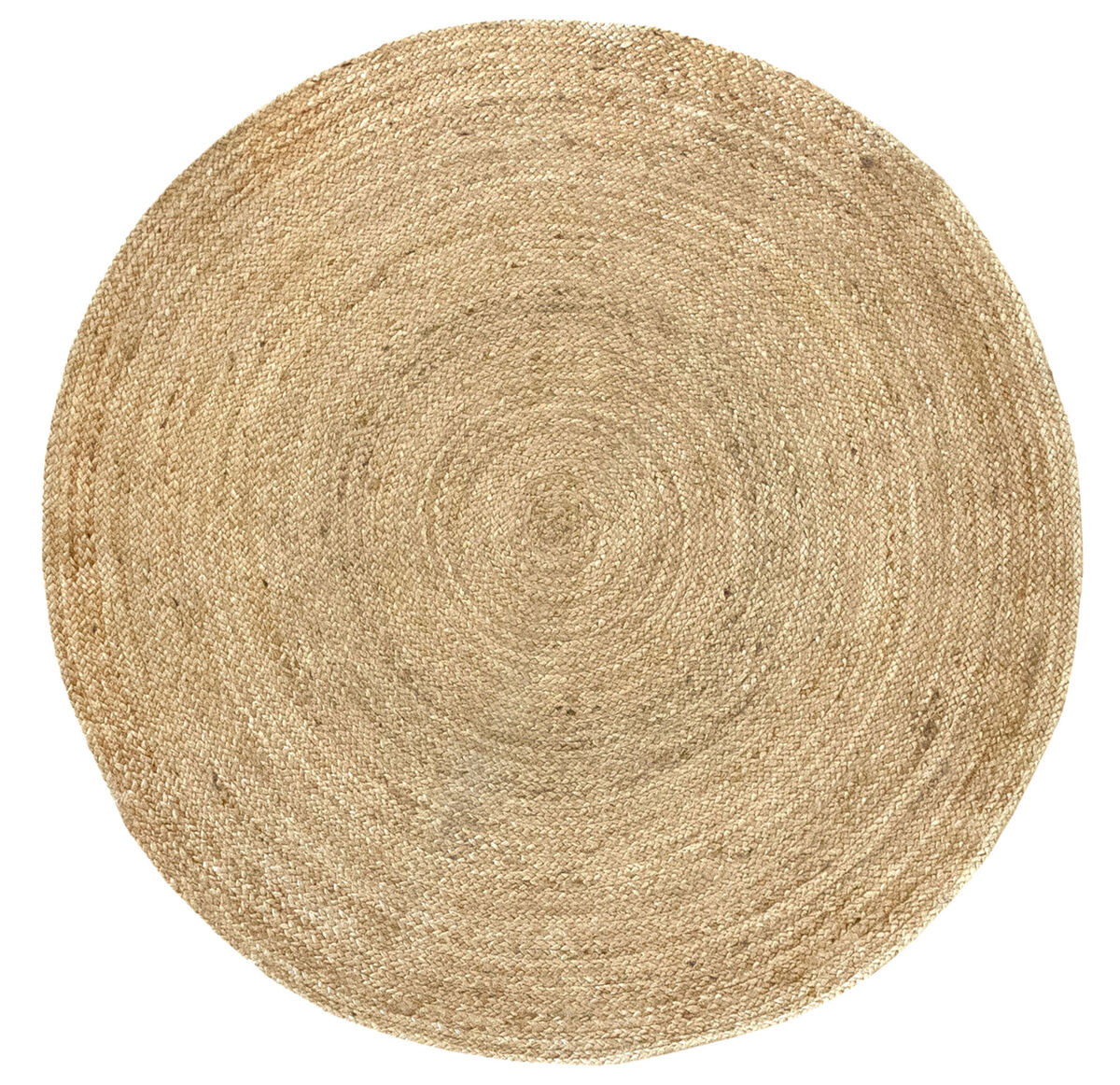 Tapete redondo de juta alhambra 150cm cor natural