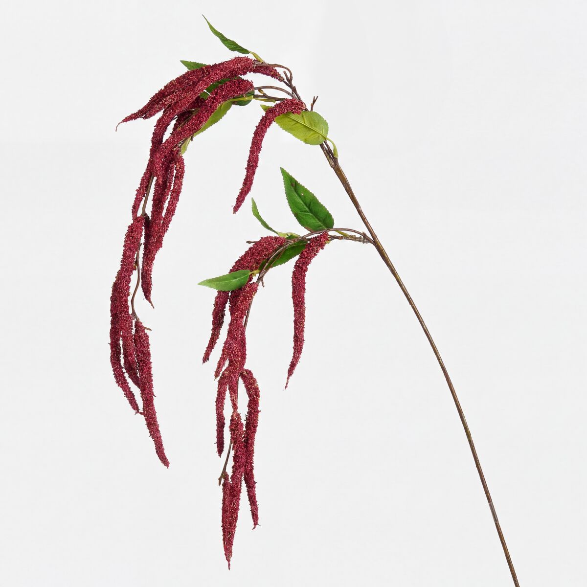 Planta artificial amaranthus 94x15cm vermelho