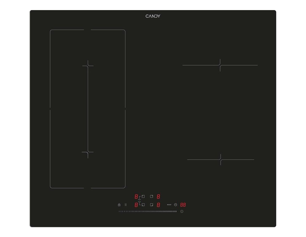 Placa de indução flex CANDY CIES64MCA 60cm 4 zonas