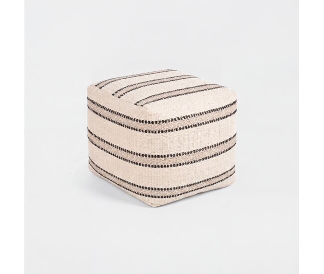 Puff anita 40x48x48cm cor natural