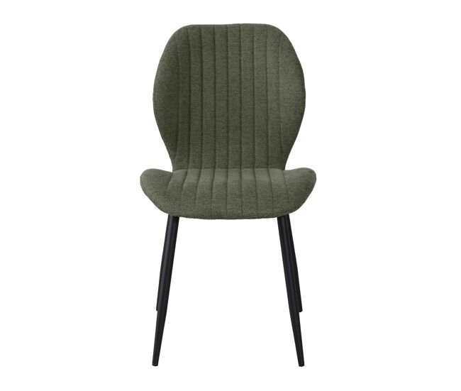 Conjunto de 4 cadeiras lola verde caqui