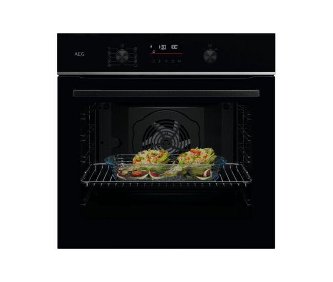Forno elétrico aeg gu5pb41fsb pirolítico 72 litros