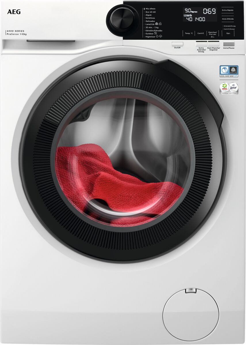 Máquina lavar roupa AEG LFR6214O4B 10kg 1400rpm 