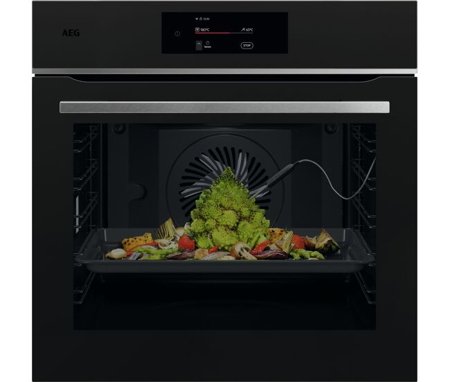 Forno elétrico aeg te8pb731at pirolítico 71 litros