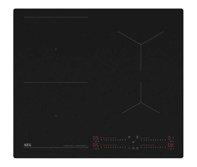 Placa de indução aeg ti64ib10iz 60cm 4 zonas