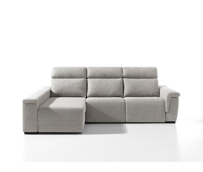 Chaise longue esquerda adria relax elétrico cor branco