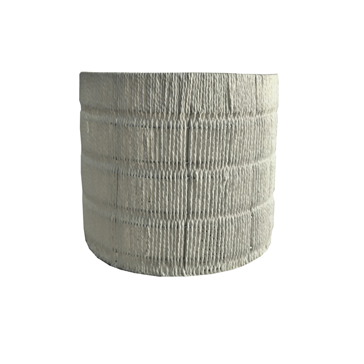Cesto fibra vegetal roma l 33x38x38cm
