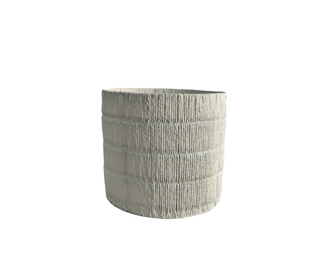 Cesto fibra vegetal roma m 30x33x33cm