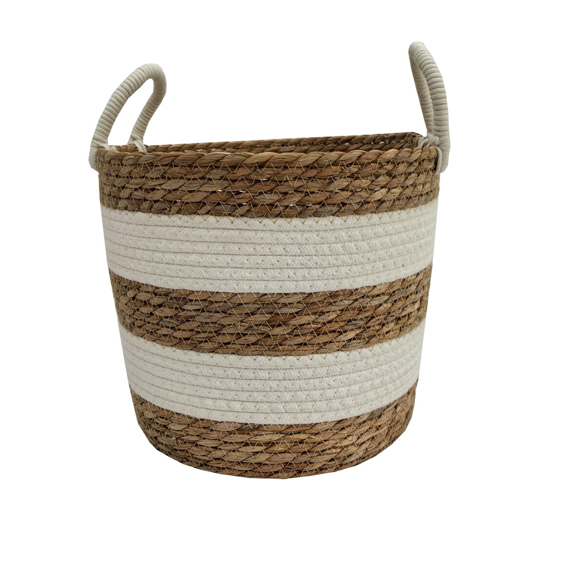 Cesto fibra vegetal eider m 33x29x29cm