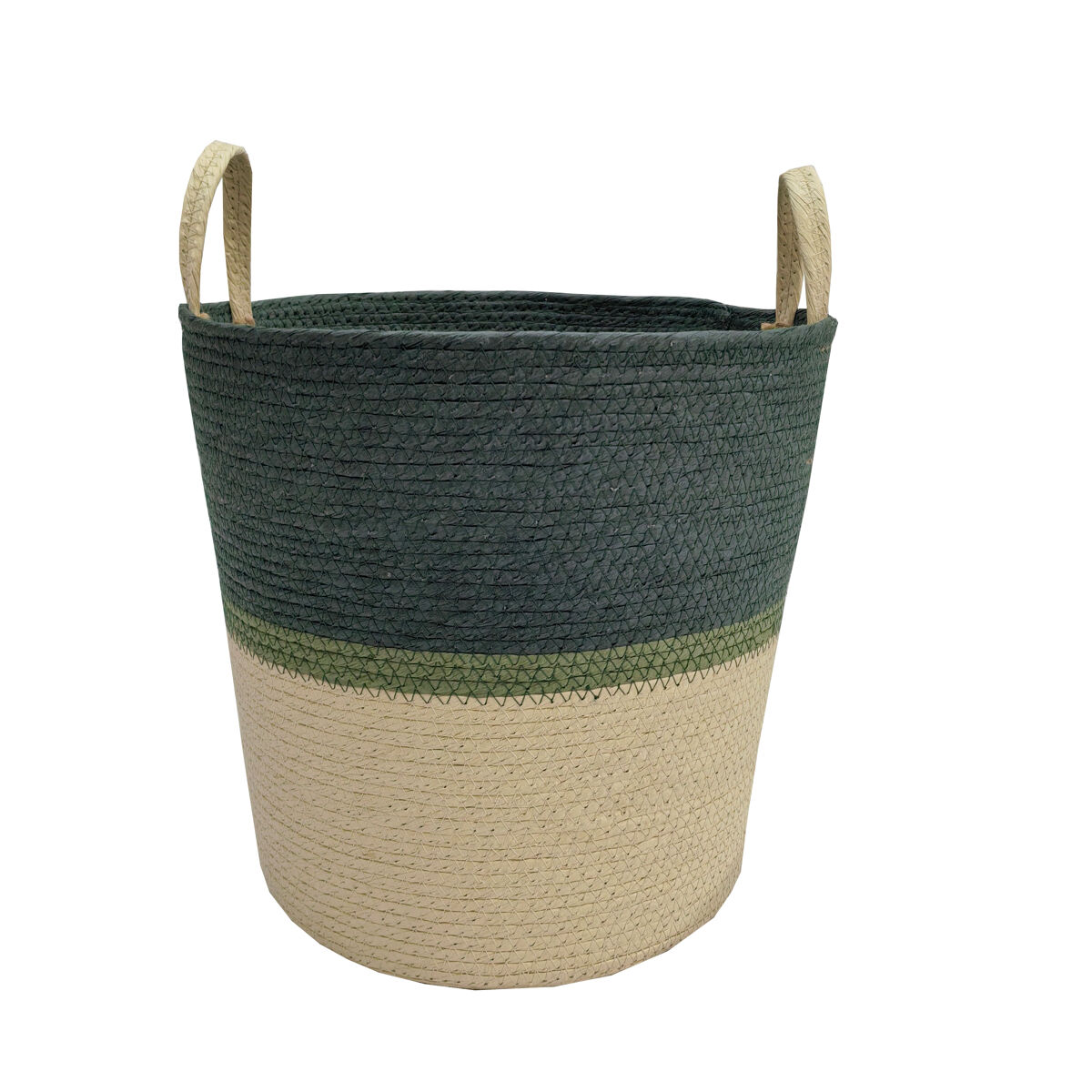 Cesto fibra vegetal grace 41x35x35cm