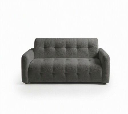 Sofá cama de 2 lugares neo cor gris escuro