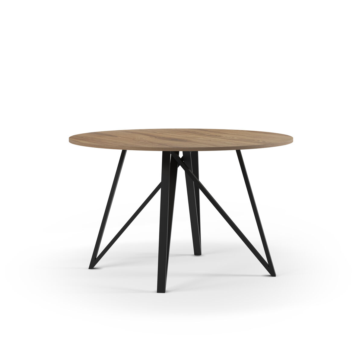 Mesa de jantar redonda PAZ carvalho