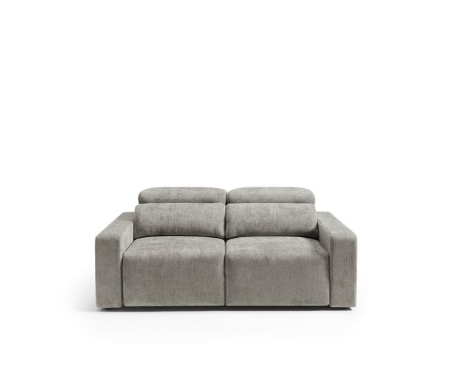 Sofá 3 lugares montblanc cor cinza