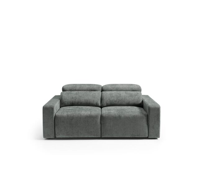 Sofá 3 lugares montblanc cor gris escuro