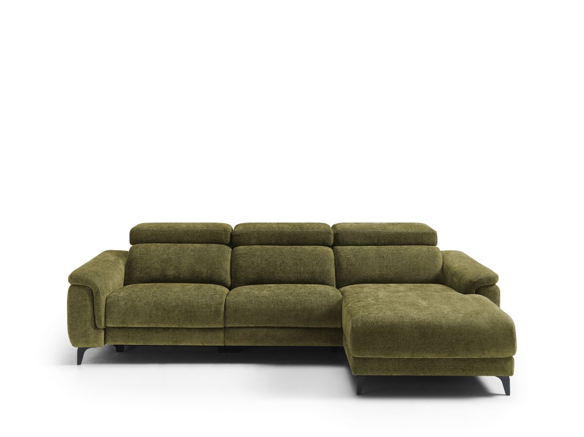 Chaise longue direita relax électrique eos cor verde