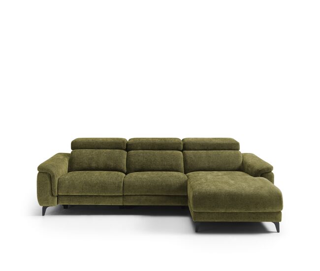 Chaise longue direita relax électrique eos cor verde