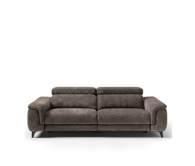 Sofá relax électrique eos xl 3 lugares cor vison