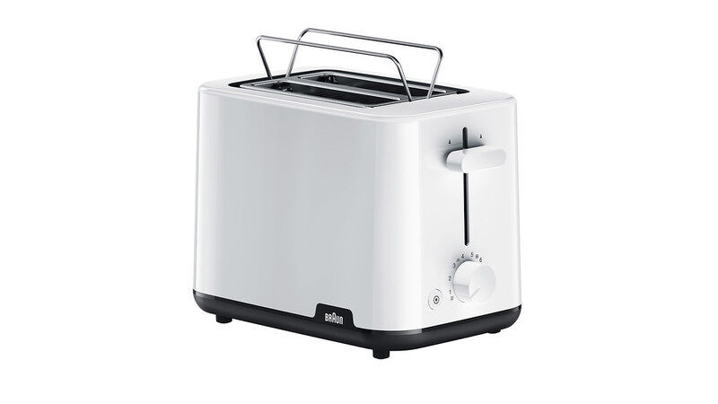 Torradeira BRAUN HT1010WH 2 fendas curtas 900W