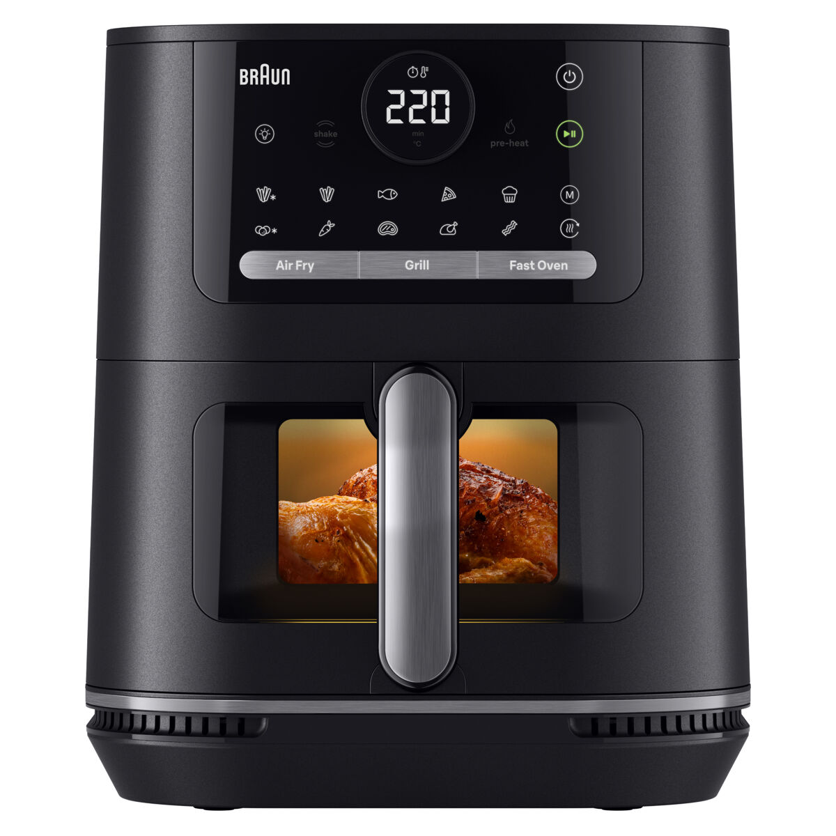 Fritadeira sem óleo BRAUN HF5075IBK 6 litros 2000W