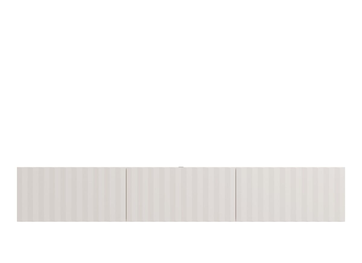 Móvel de tv antibes 192cm 3 portas branco