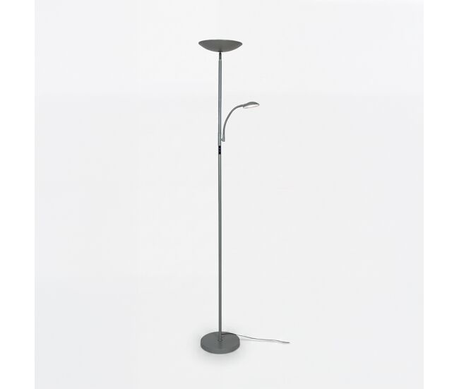 Candeeiro de pé com brazço dunia led 18w 6500k 175x25cm verde