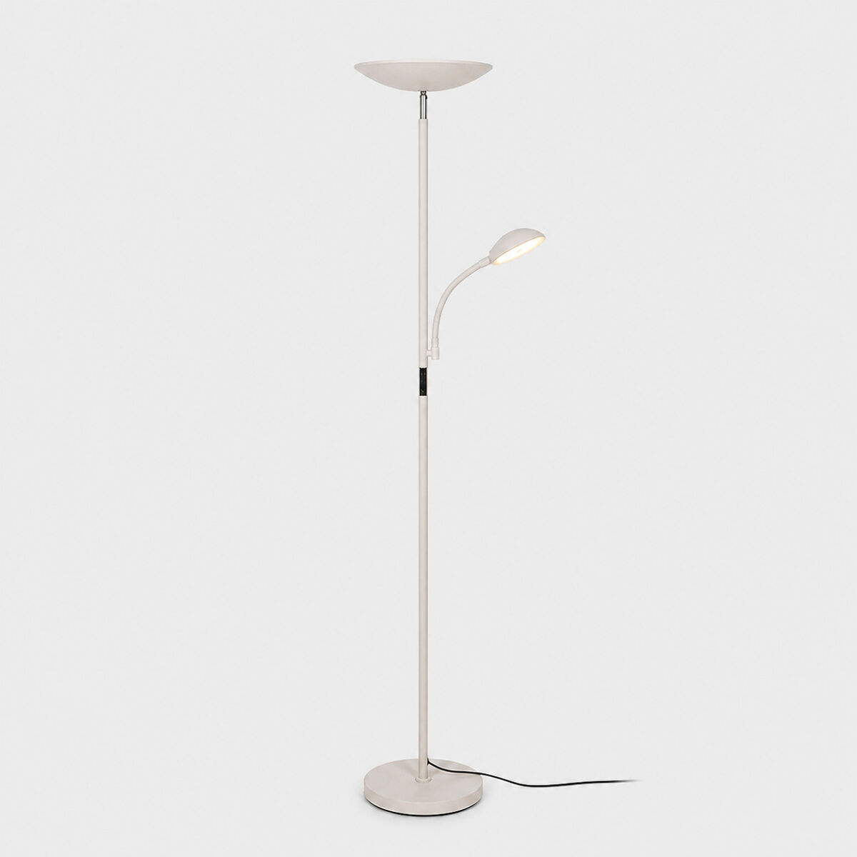 Candeeiro de pé com brazço DUNIA LED 18W 6500K 175x25cm