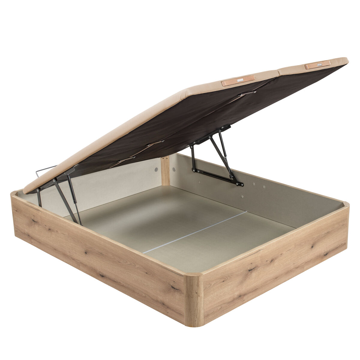 Sommier king box 2 tampas 150x190cm carvalho pikolin