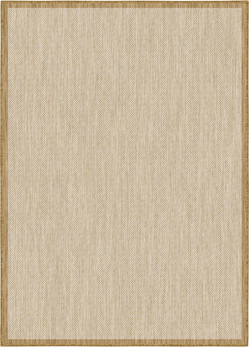 Tapete brussels para interior e exterior 80x150cm cor natural