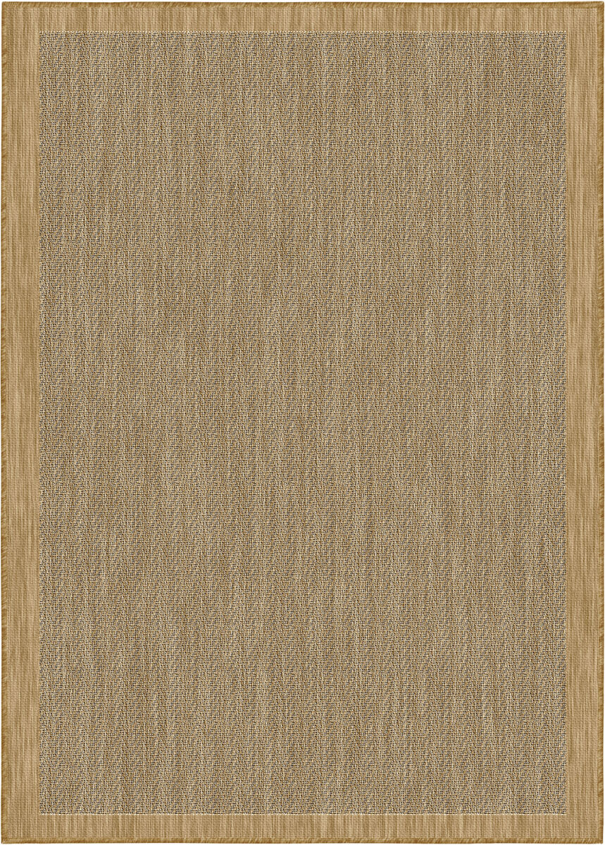 Tapete brussels para interior e exterior 160x230cm cor areia