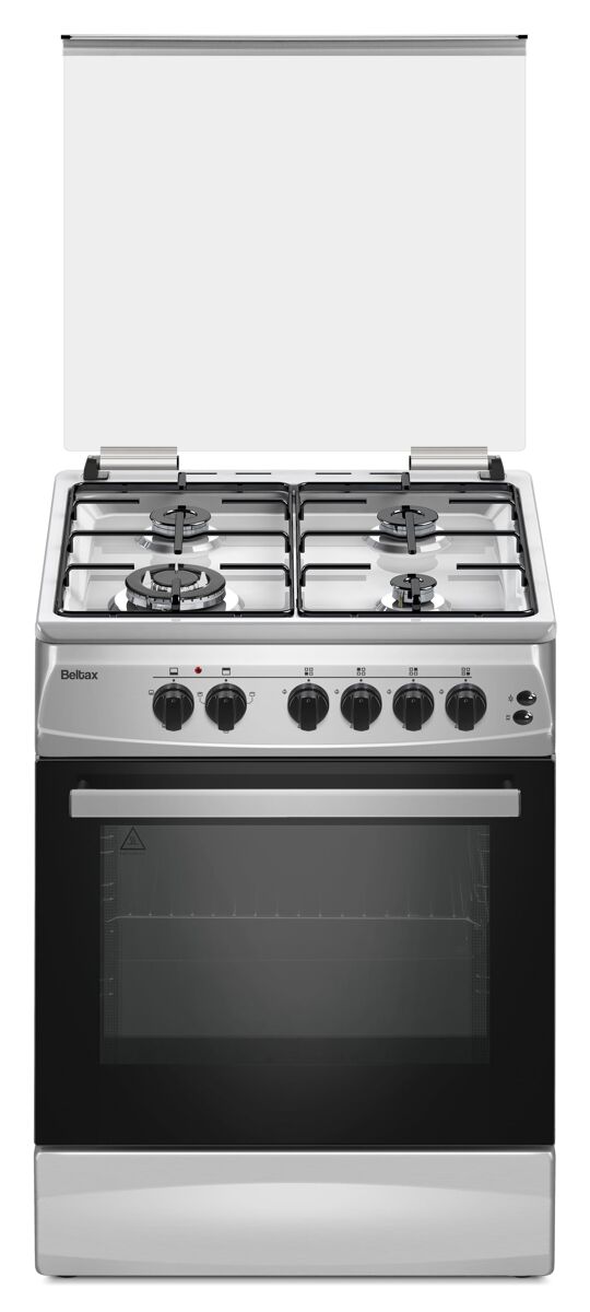 Fogão beltax bgc 2060ixvi nat a gás 70 litros 60cm