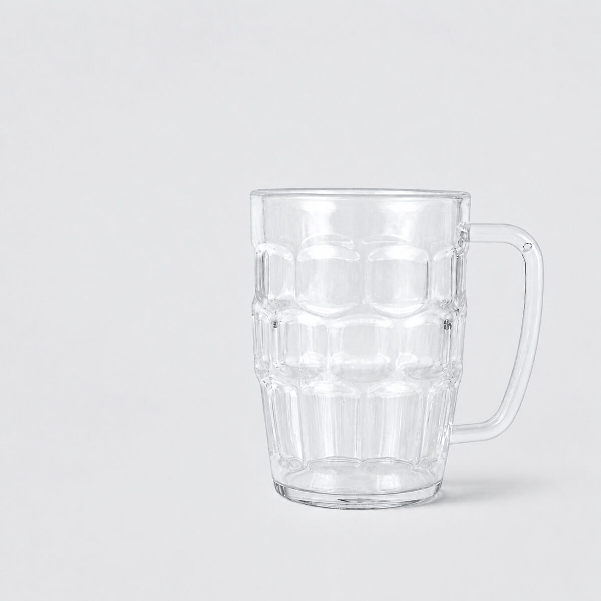 Caneca de cerveja GARDEN transparente 600ml