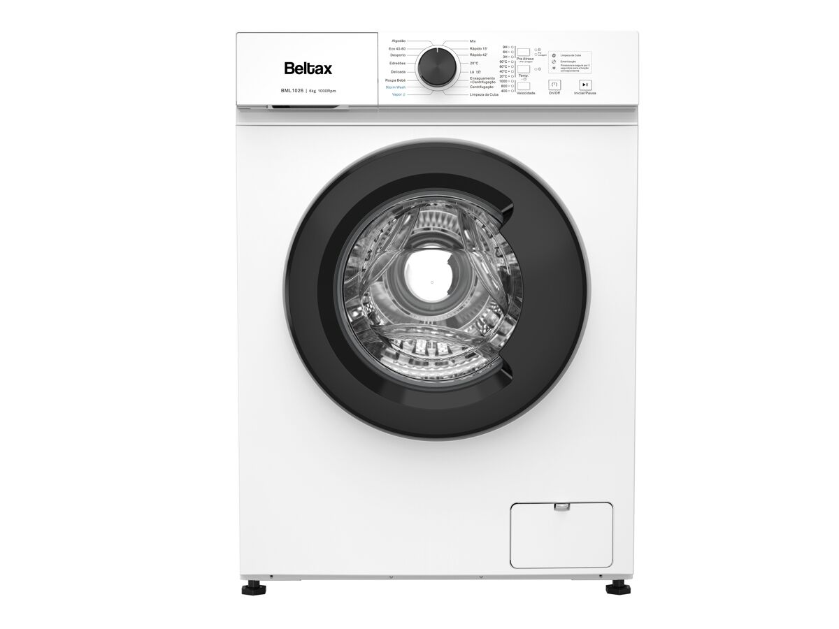 Máquina lavar roupa BELTAX BML1026 6kg 1000 RPM