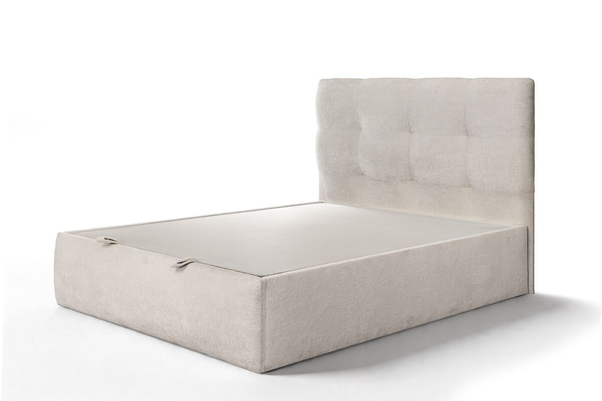 Cama abatível elite para colchão 160x200cm bege