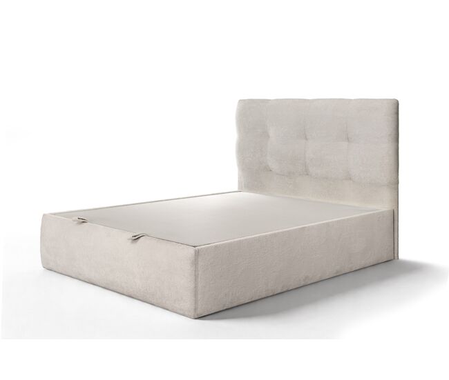 Cama abatível elite para colchão 160x200cm bege
